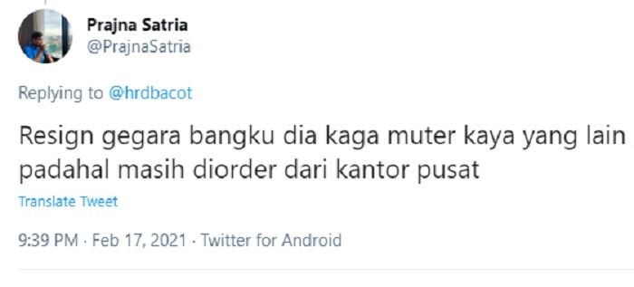 Bikin Geleng Kepala, 4 Alasan Nggak Masuk Akal Orang Resign Dari Kerjaan